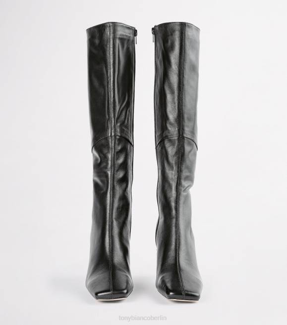 kniehohe Stiefel| de Tony Bianco Frauen Fantasy-Kalbsstiefel schwarzes Venedig 4624410